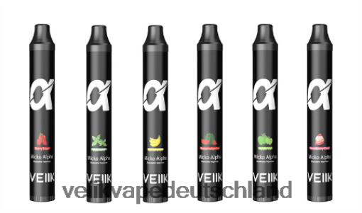 VEIIK Micko Alpha Einweg-Vaporizer, 600 Züge, 500 mAh VEIIK Airo Pod Deutschland mehrere Geschmacksrichtungen 8VHT8H58