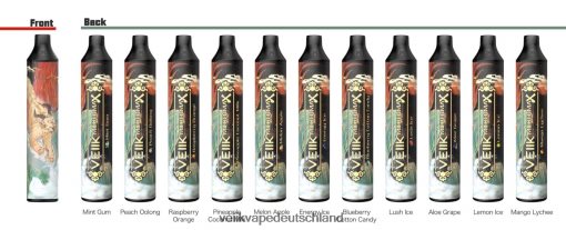 VEIIK Micko MAX Einweg-Vaporizer mit 1500 Zügen VEIIK Vape Deutschland Pfirsich-Oolong 8VHT8H51
