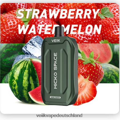 VEIIK Micko Space Einweg-Vaporizer mit 7000 Zügen VEIIK Deutschland Erdbeerwassermelone 8VHT8H33
